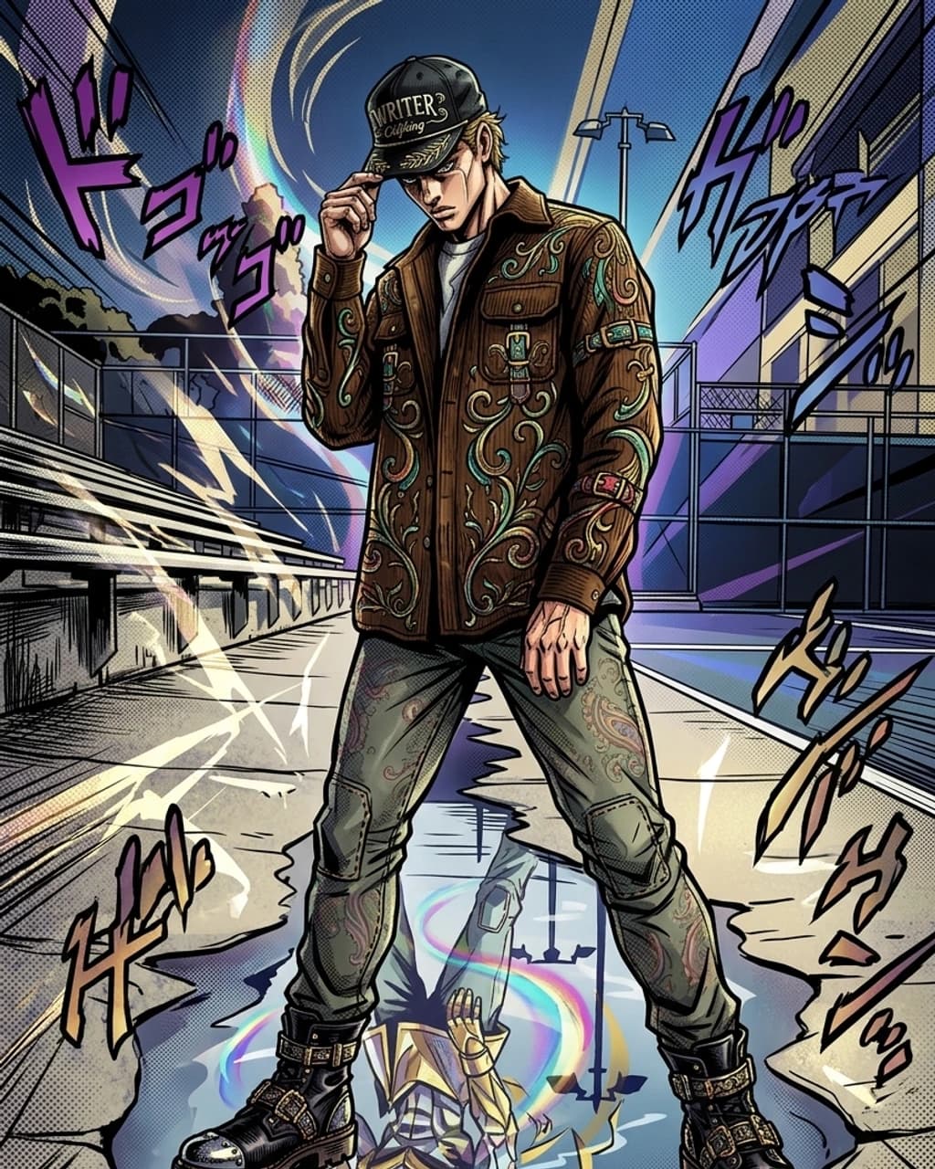 Bizarre Fashion Animefy style example