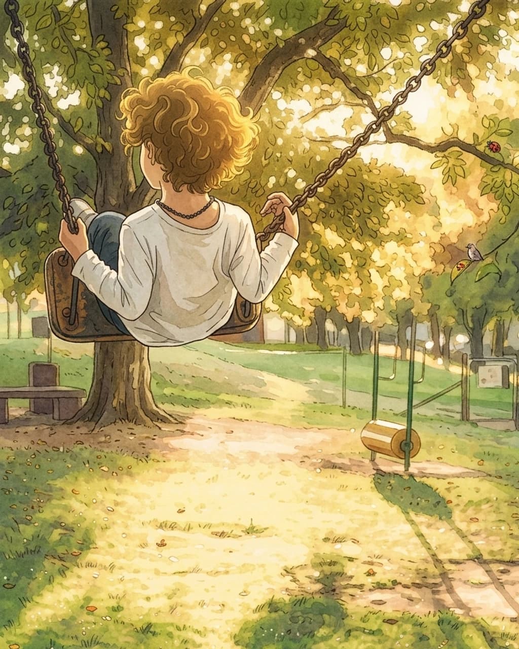 Hand-Painted Dream Animefy style example