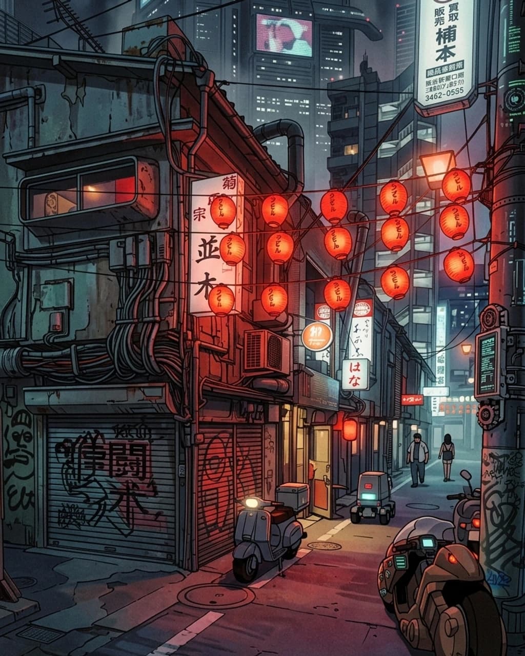 Neo Tokyo Animefy style example