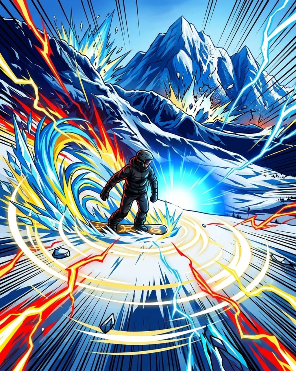 Power Fighter Animefy style example